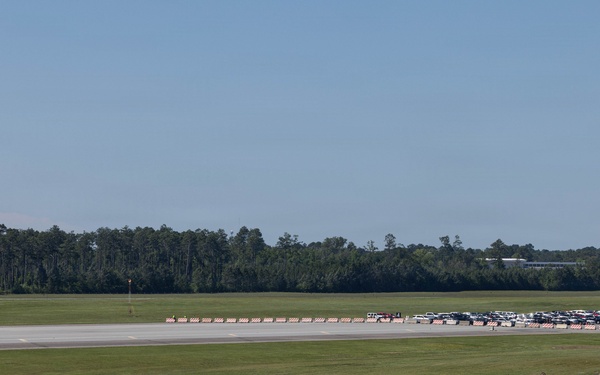 VMA-223 Harrier sundown ceremony