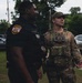 Tennessee National Guard Military Police Provide Security for a high-profile event