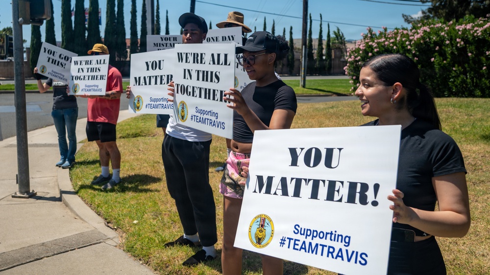 Travis Airmen participate in ‘You Matter’ campaign