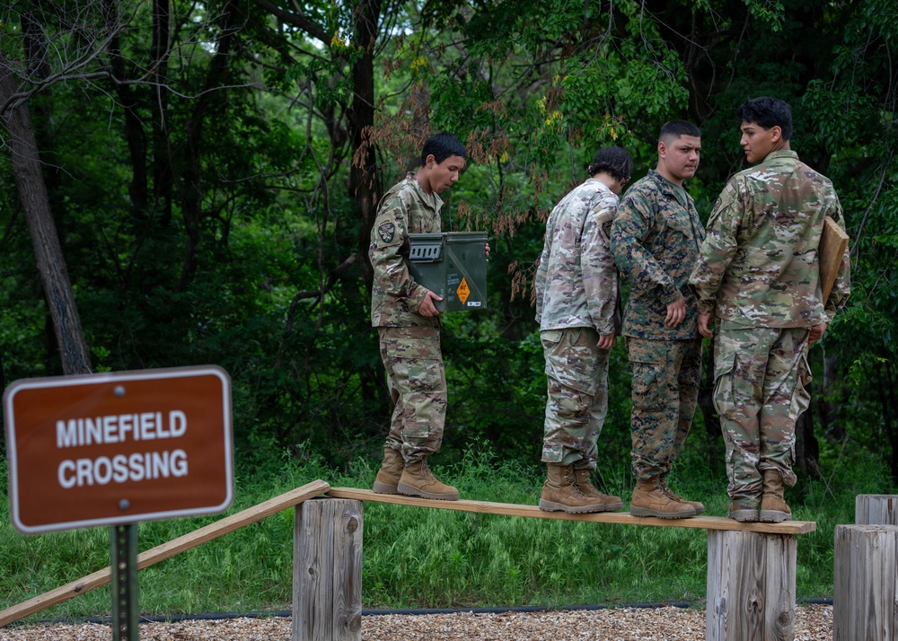 Junction City High School JROTC Cadets Participate in Training at Fort Riley