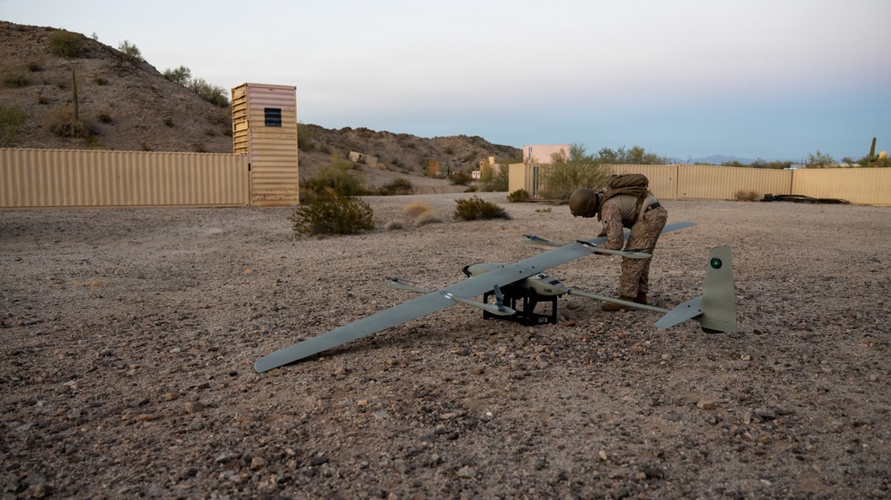 13th MEU BLT 2/4 Conducts a Simulated Sensing Expeditionary Advanced Base Mission