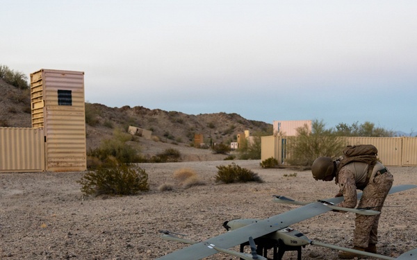 13th MEU BLT 2/4 Conducts a Simulated Sensing Expeditionary Advanced Base Mission