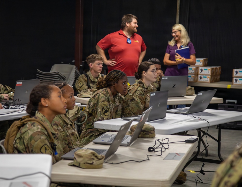 Junction City High School JROTC Cadets Participate in Training at Fort Riley