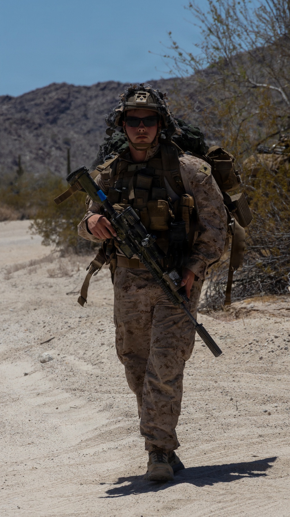 13th MEU BLT 2/4 Conducts a Simulated Sensing Expeditionary Advanced Base Mission