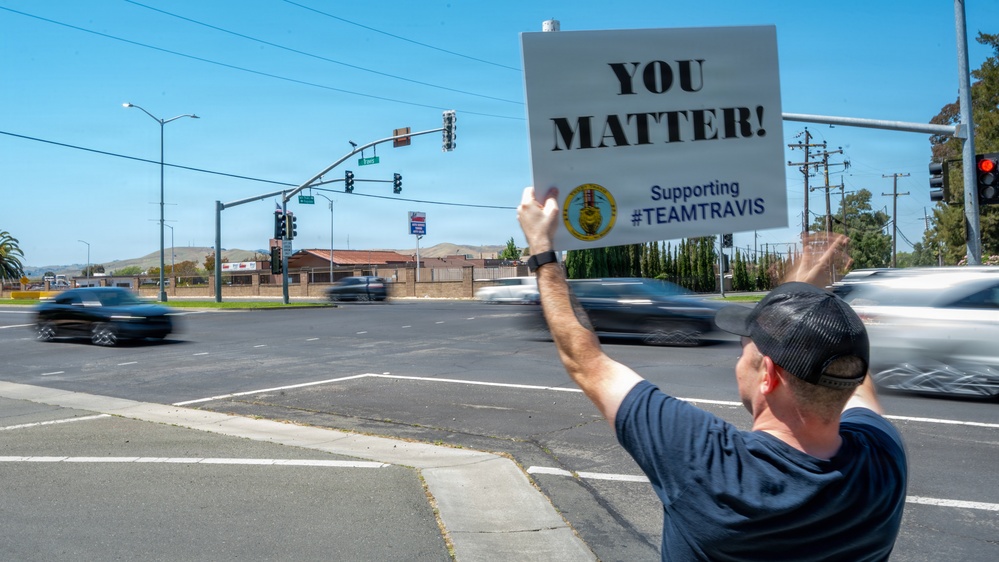 Travis Airmen participate in ‘You Matter’ campaign