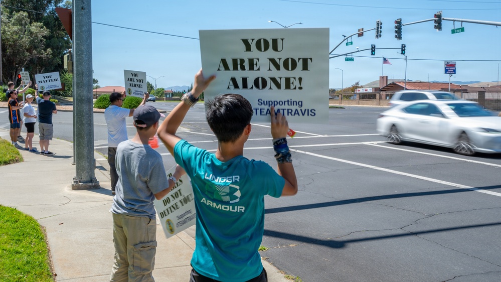 Travis Airmen participate in ‘You Matter’ campaign