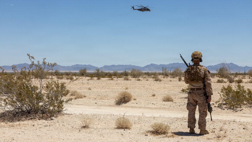 13th MEU BLT 2/4 Conducts a Simulated Sensing Expeditionary Advanced Base Mission
