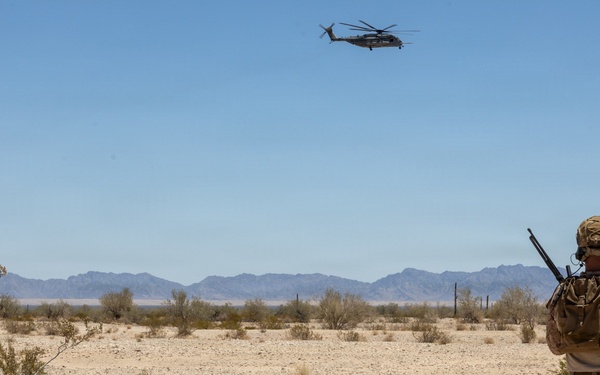 13th MEU BLT 2/4 Conducts a Simulated Sensing Expeditionary Advanced Base Mission