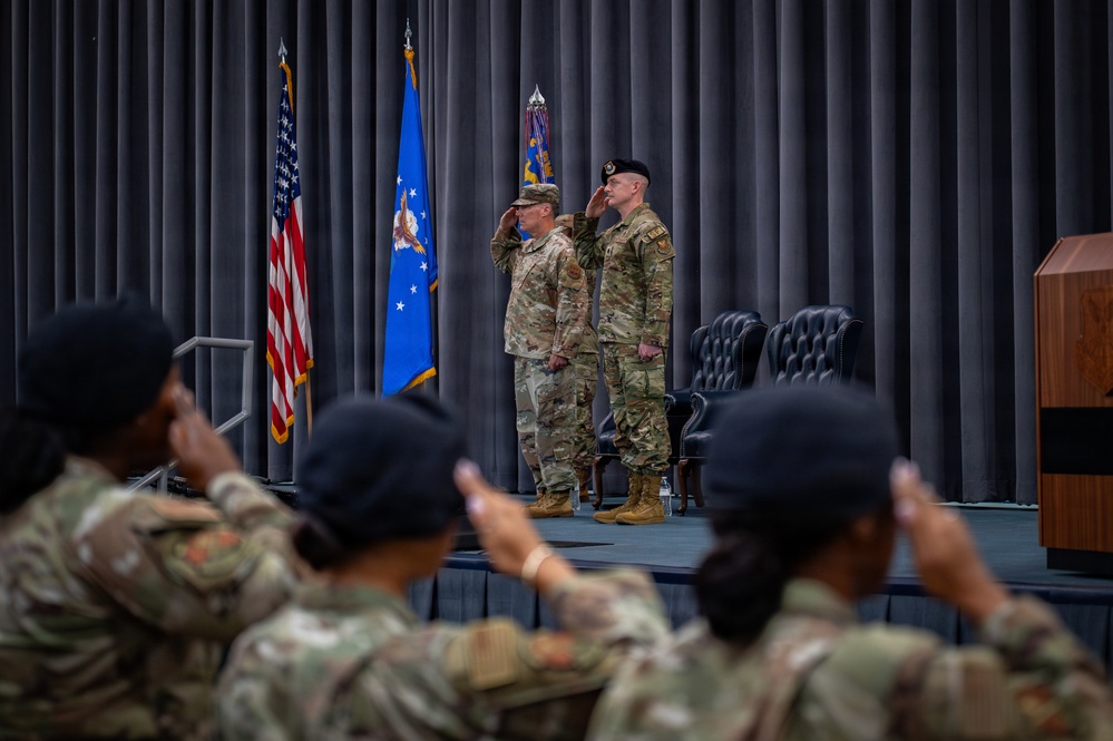 2nd Security Forces Squadron assumption of command ceremony