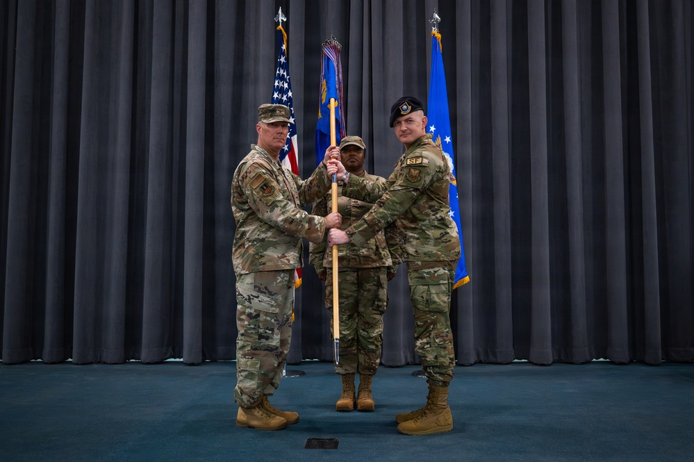 2nd Security Forces Squadron assumption of command ceremony