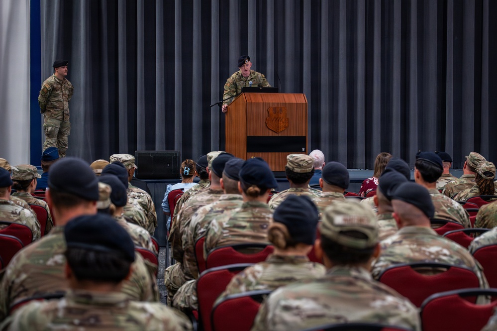 2nd Security Forces Squadron assumption of command ceremony