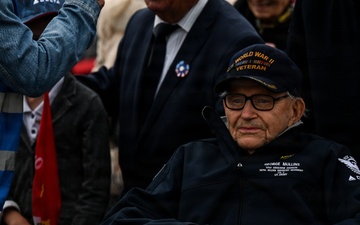 WWII veterans welcomed to Normandy for D-Day commemortaion