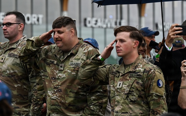 WWII veterans welcomed to Normandy for D-Day commemortaion