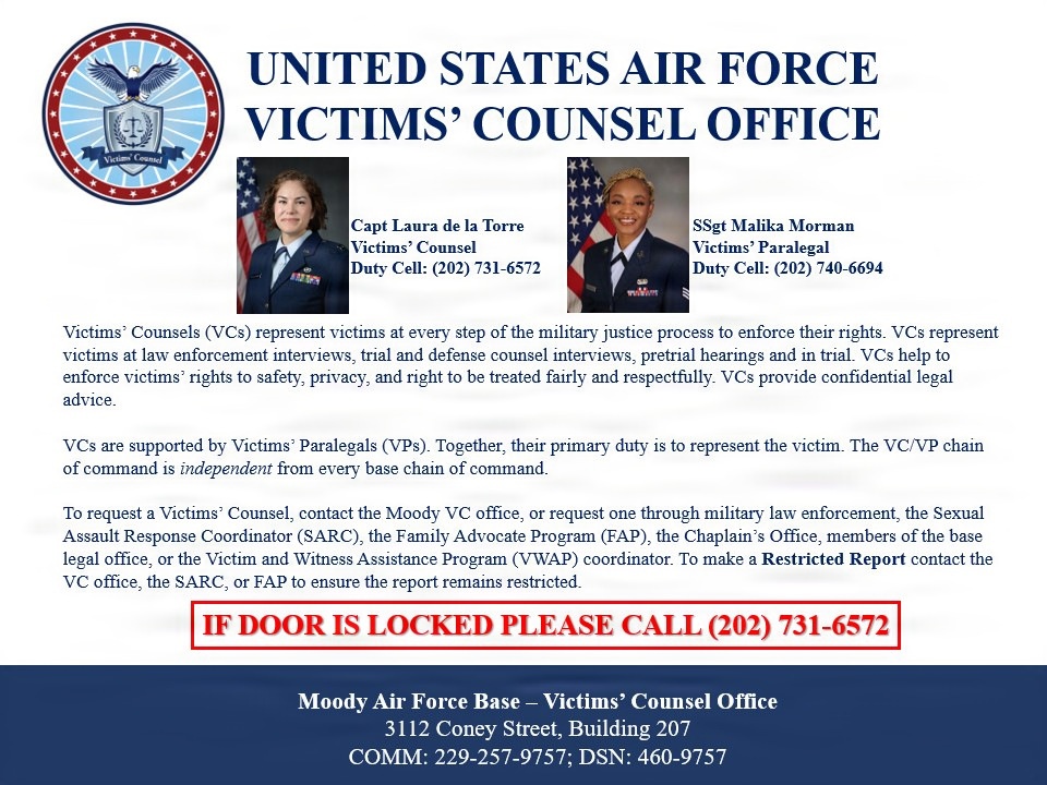 Victims’ Counsel Empowers Victims