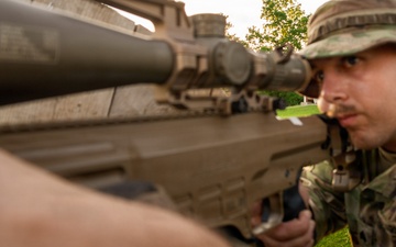 39th IBCT snipers conduct live-fire training at Fort Chaffee