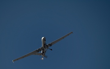 MQ-9 Reaper Aircraft Take-off