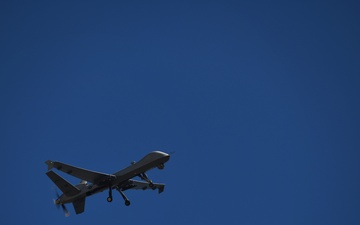 MQ-9 Reaper Aircraft Take-off