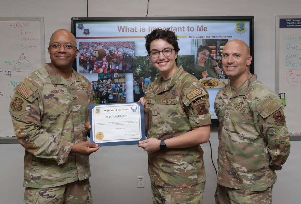Warrior: SSgt. Cassidi Lynch