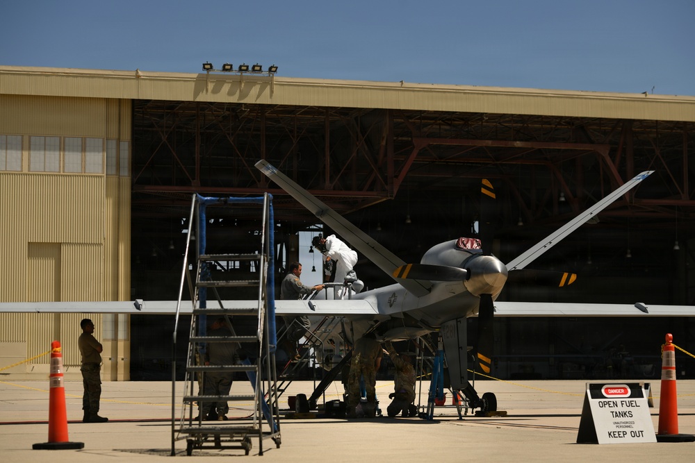 MQ-9 Reaper Fuel Systems Maintenance