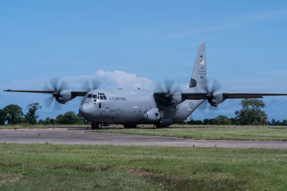 C-130 aircrews support D-Day 82 flyovers and ceremonies