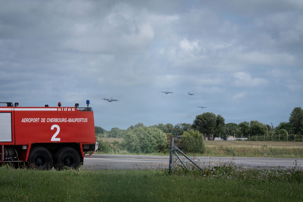 C-130 aircrews support D-Day 82 flyovers and ceremonies