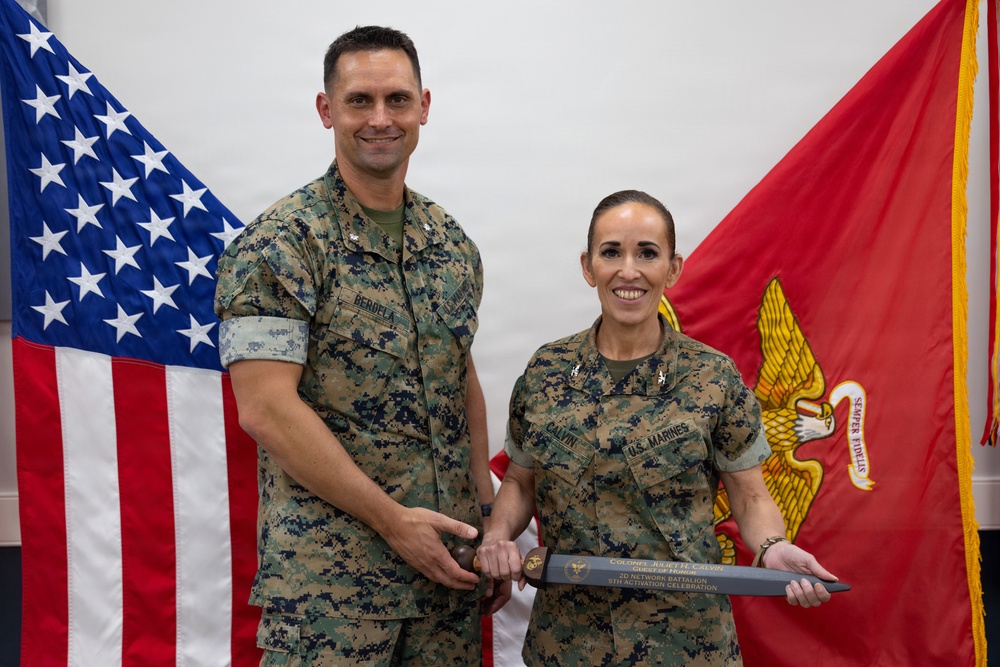 2nd Network Battalion Celebrates 5th Birthday
