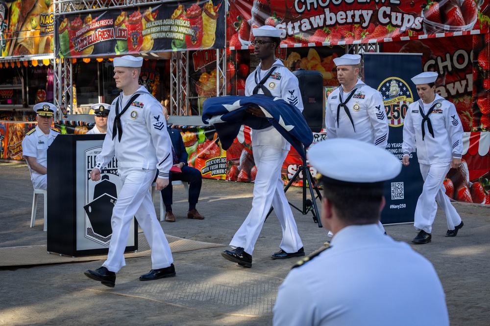 Portland Rose Festival Fleet Week Colors Ceremony