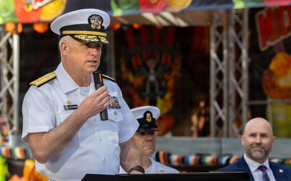 Portland Rose Festival Fleet Week Colors Ceremony