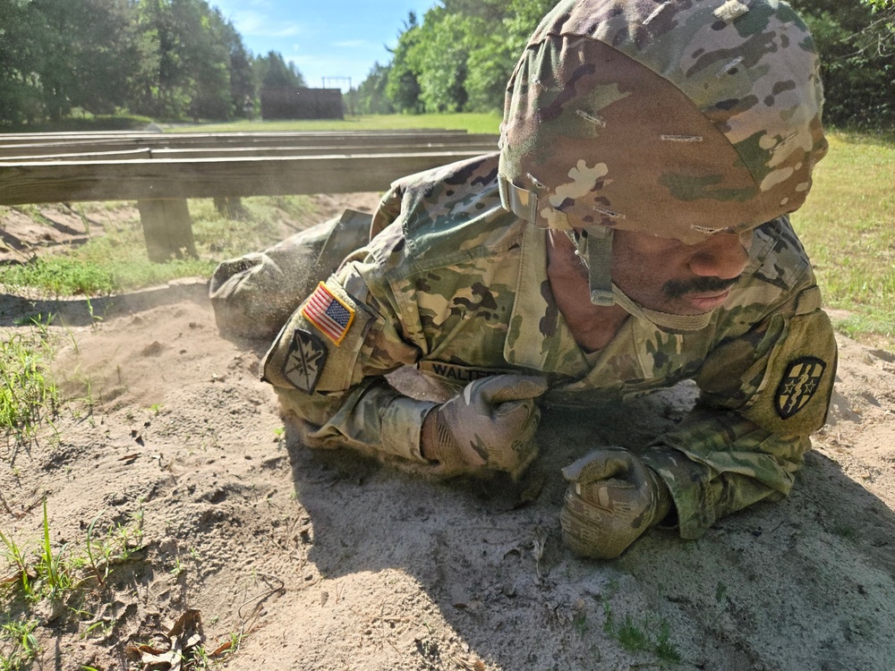 CE-MARSG Soldiers Strengthen Combat Readiness Through Litter Carry Training