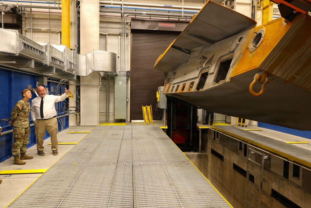 Anniston Army Depot unveils new combat vehicle welding facility
