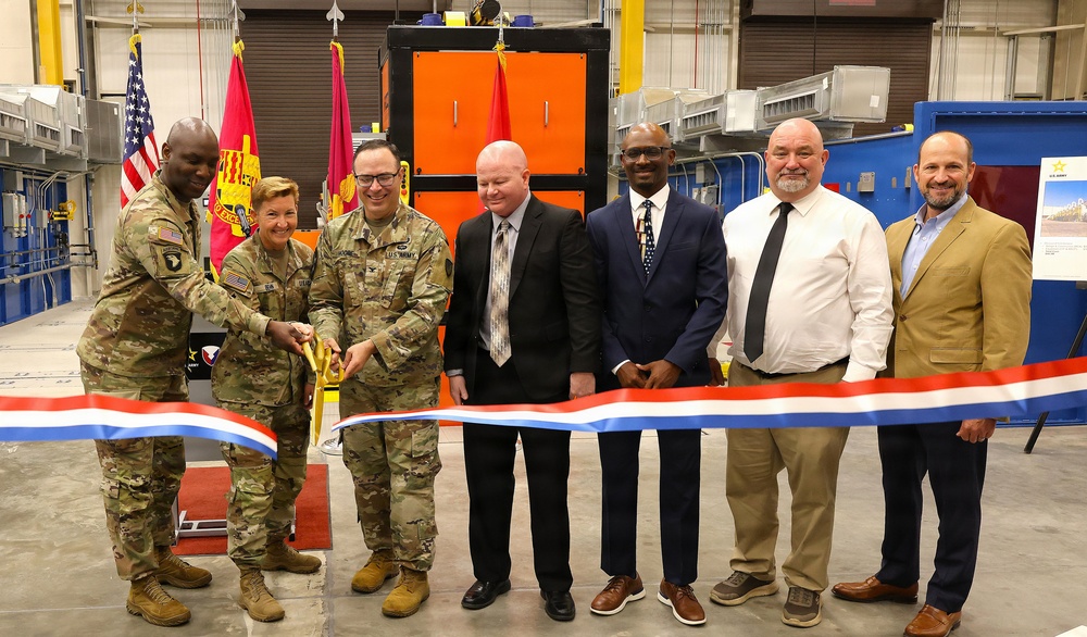 Anniston Army Depot unveils new combat vehicle welding facility