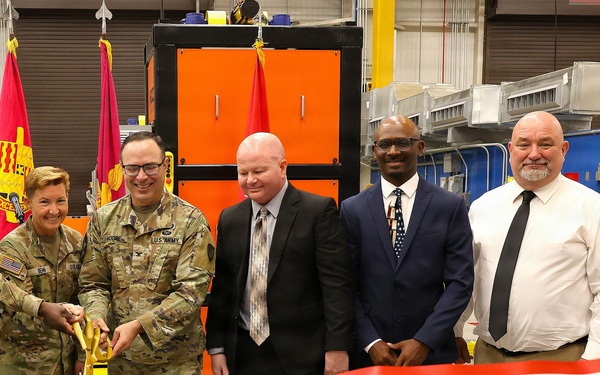 Anniston Army Depot unveils new combat vehicle welding facility