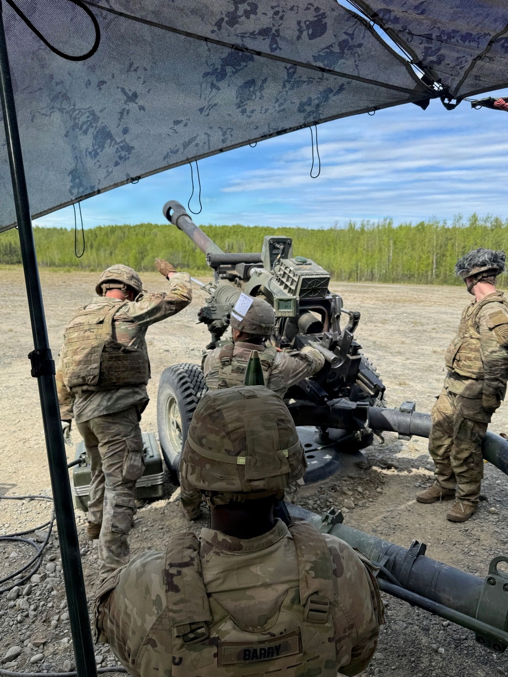 2-377 PFAR Conducts Artillery Table VI Gunnery at RTA