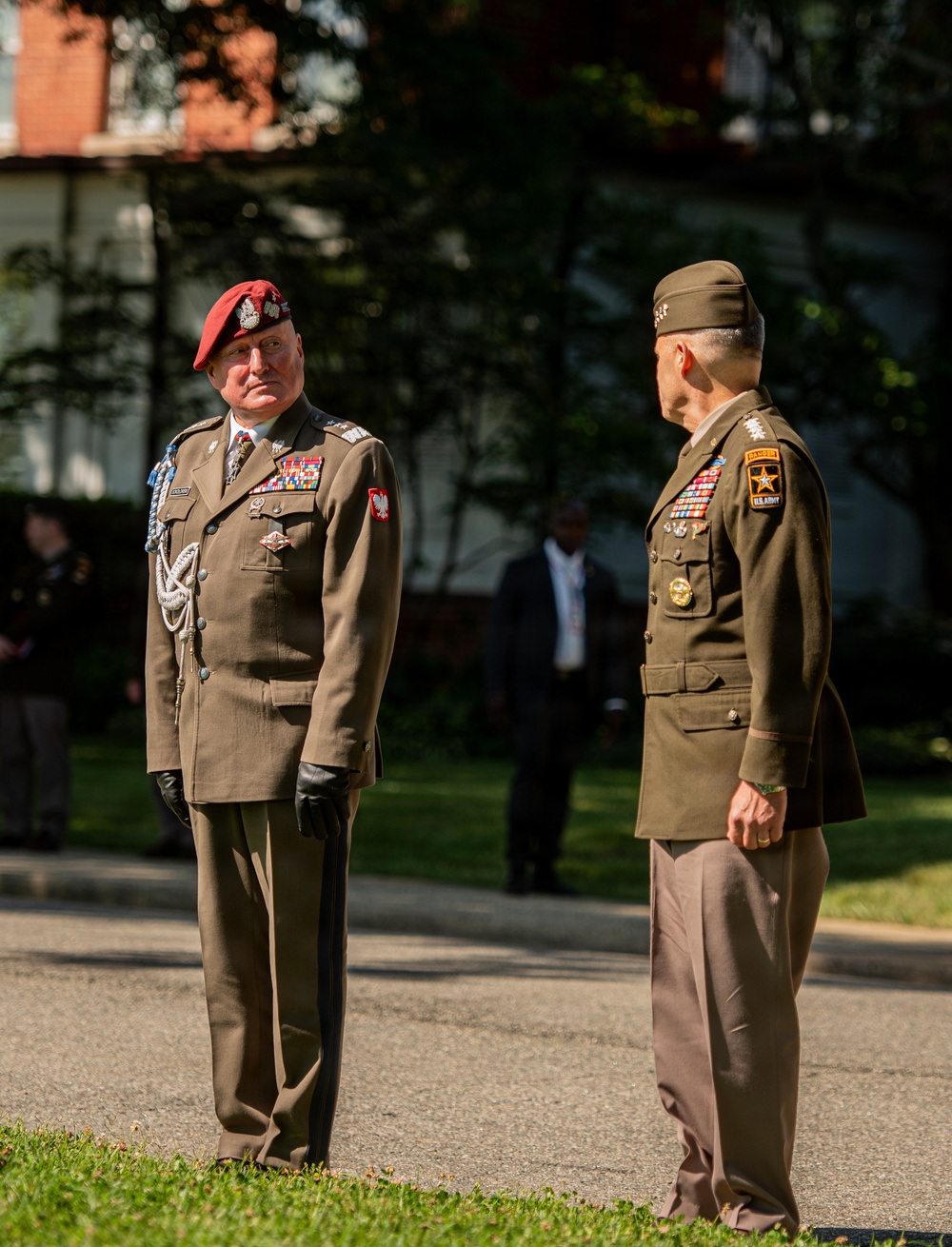 Army Full Honors Arrival for Lt. Gen. Marek Sokołowski, June 2, 2026