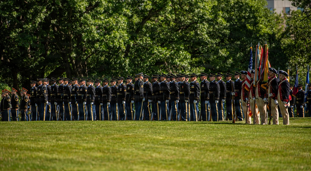 Army Full Honors Arrival for Lt. Gen. Marek Sokołowski, June 2, 2026