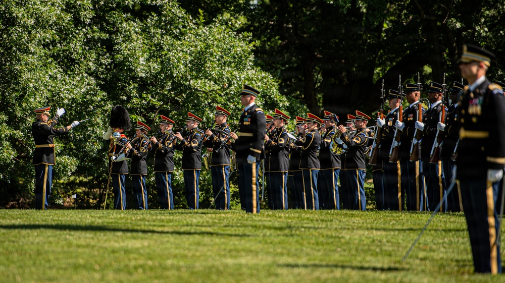 Army Full Honors Arrival for Lt. Gen. Marek Sokołowski, June 2, 2026