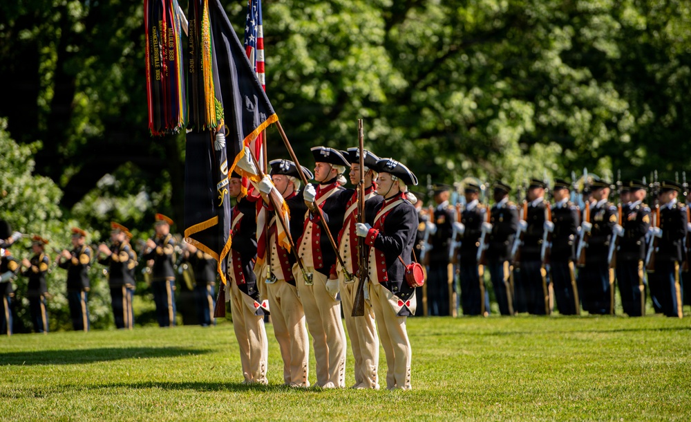 Army Full Honors Arrival for Lt. Gen. Marek Sokołowski, June 2, 2026