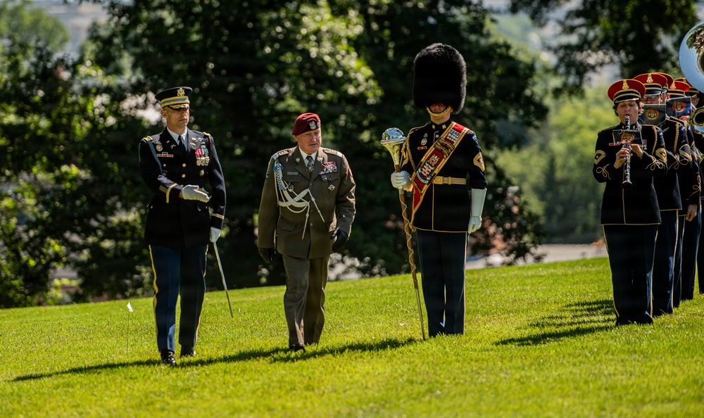 Army Full Honors Arrival for Lt. Gen. Marek Sokołowski, June 2, 2026