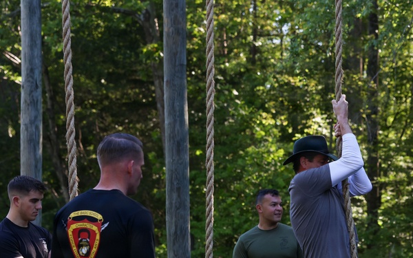 MCRC Educators Workshop Conducts Obstacle Course and MCMAP
