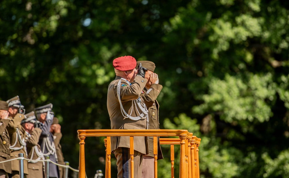Army Full Honors Arrival for Lt. Gen. Marek Sokołowski, June 2, 2026