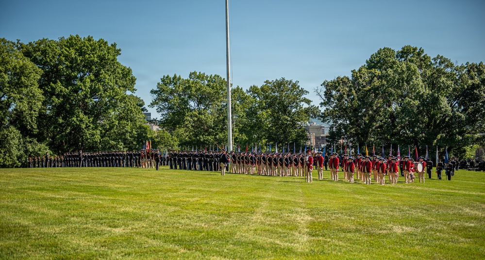 Army Full Honors Arrival for Lt. Gen. Marek Sokołowski, June 2, 2026