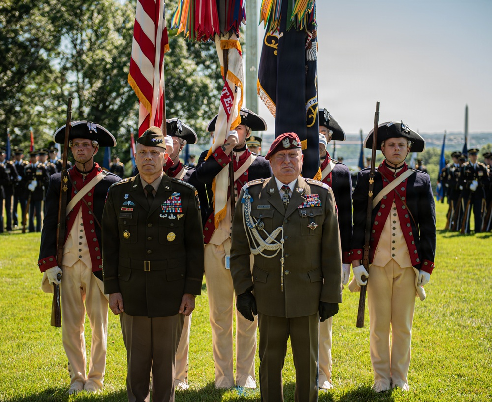 Army Full Honors Arrival for Lt. Gen. Marek Sokołowski, June 2, 2026