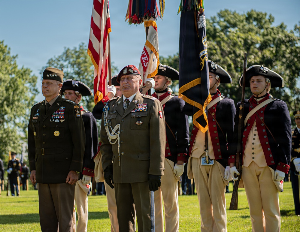 Army Full Honors Arrival for Lt. Gen. Marek Sokołowski, June 2, 2026