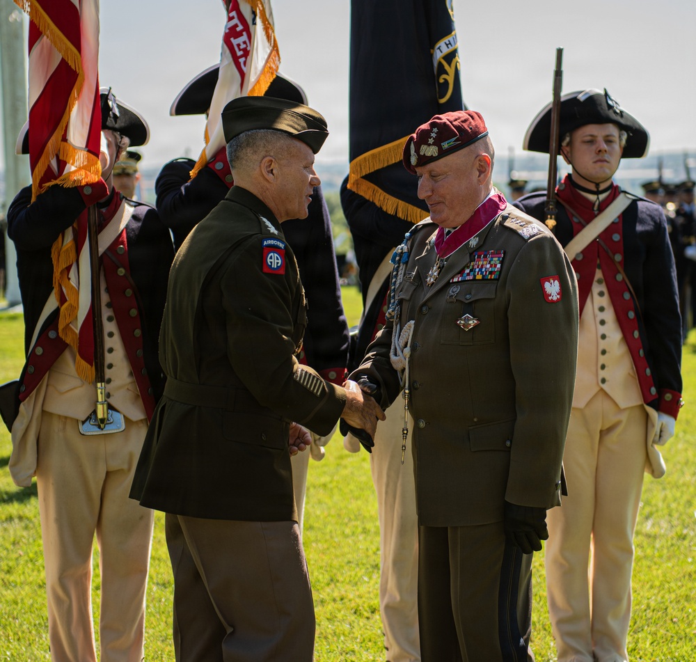 Army Full Honors Arrival for Lt. Gen. Marek Sokołowski, June 2, 2026