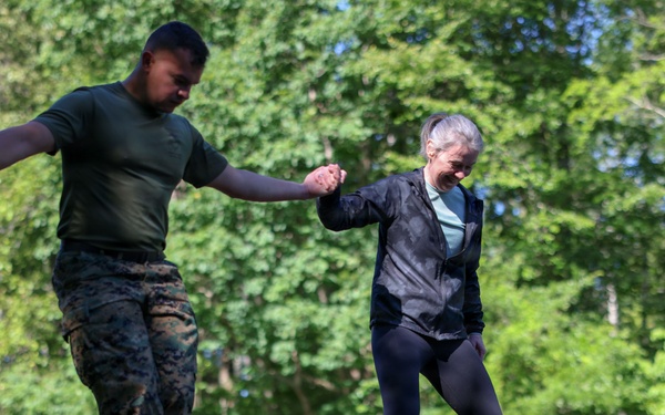 MCRC Educators Workshop Conducts Obstacle Course and MCMAP