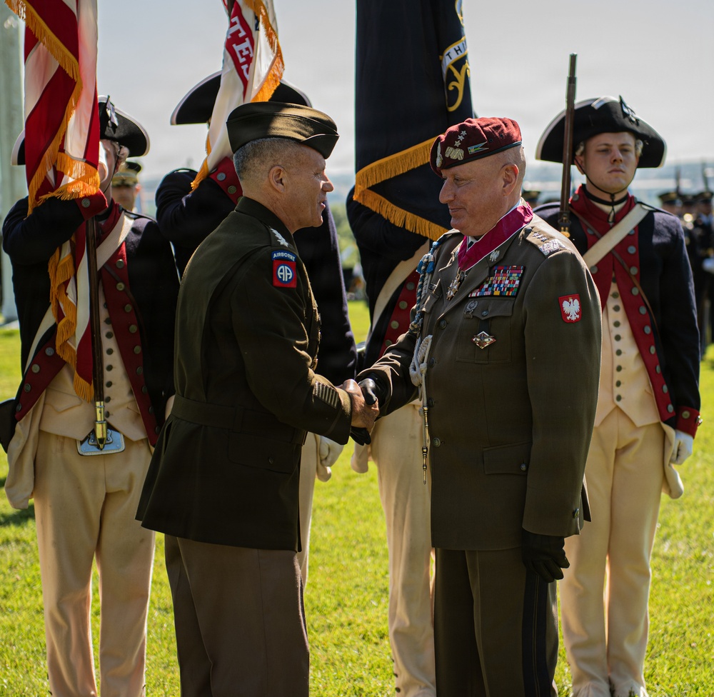 Army Full Honors Arrival for Lt. Gen. Marek Sokołowski, June 2, 2026