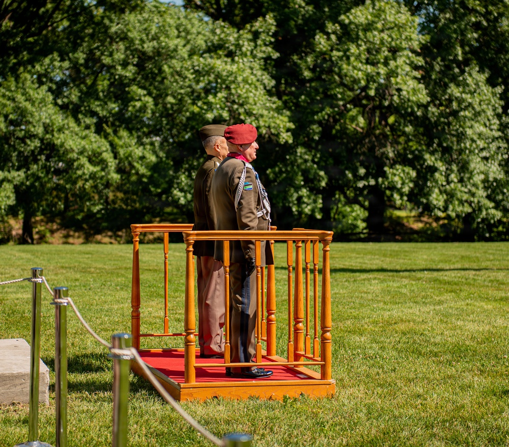 Army Full Honors Arrival for Lt. Gen. Marek Sokołowski, June 2, 2026