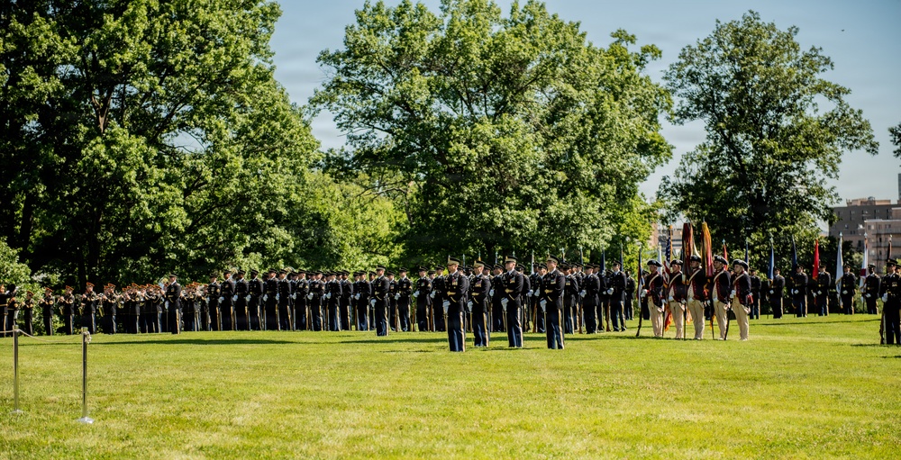 Army Full Honors Arrival for Lt. Gen. Marek Sokołowski, June 2, 2026