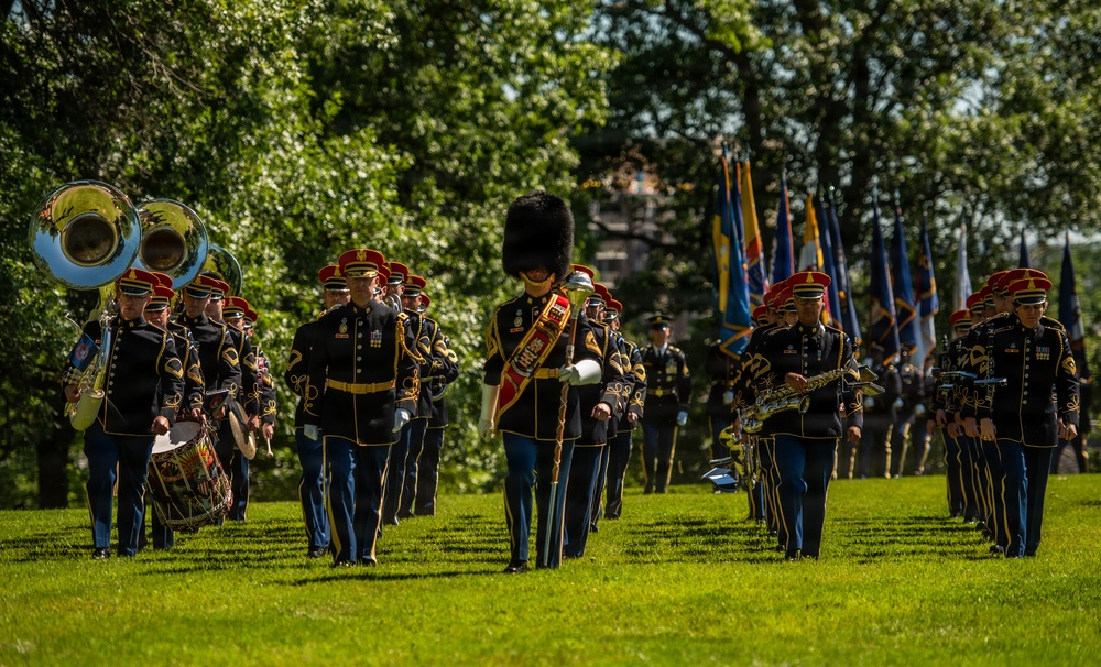 Army Full Honors Arrival for Lt. Gen. Marek Sokołowski, June 2, 2026