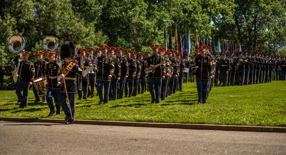 Army Full Honors Arrival for Lt. Gen. Marek Sokołowski, June 2, 2026